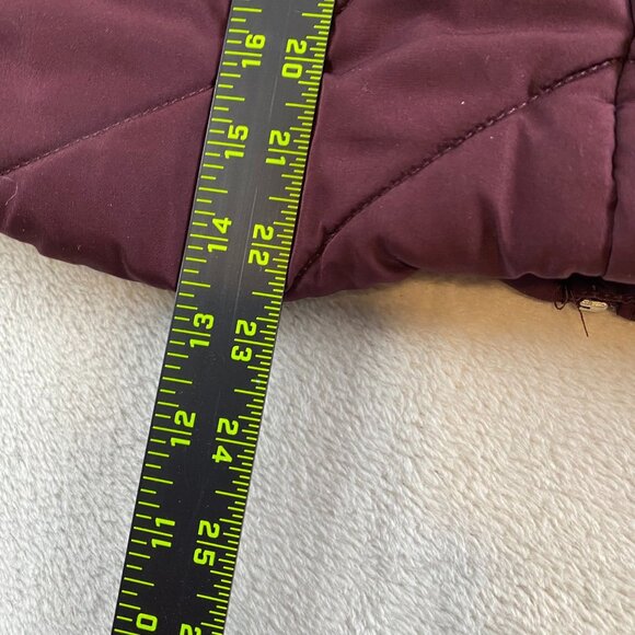 New York and Company Women's Vest Jacket Medium Full Zip Stand Collar Quilted - Picture 4 of 9